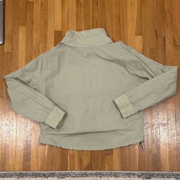 FLX | Women’s Light Green Quarter-Zip Nylon Pullover - Picture 16 of 16